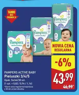 ALDI Pieluszki Pampers Active Baby 3 oferta