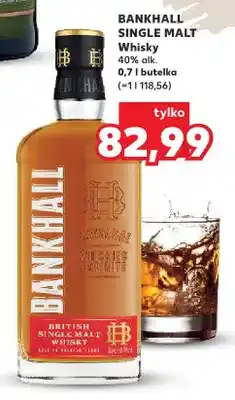 Kaufland Whisky Bankhall Single Malt oferta