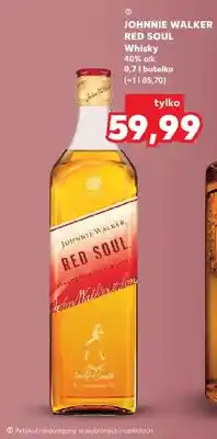 Kaufland Whisky Johnnie Walker Red Soul oferta