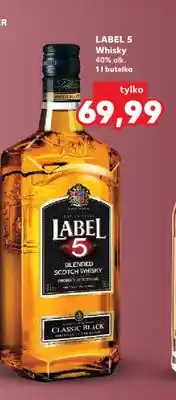 Kaufland Whisky Label 5 oferta
