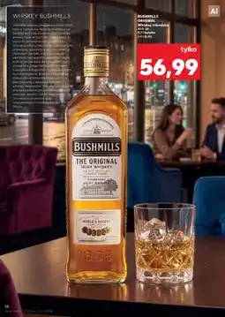 Kaufland Whiskey irlandzka Bushmills Original oferta