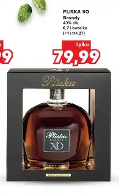 Kaufland Brandy Pliska XO oferta