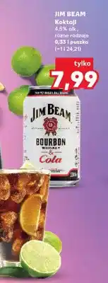Kaufland Koktajl Jim Beam oferta