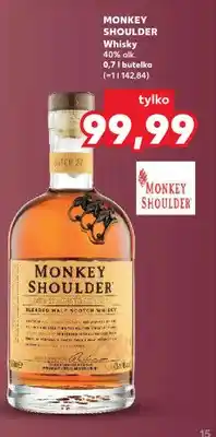 Kaufland Whisky Monkey Shoulder oferta