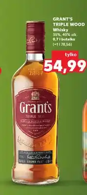 Kaufland Whisky Grant's Triple Wood oferta