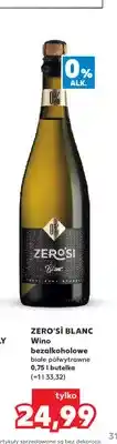 Kaufland Wino bezalkoholowe 'sì Blanc białe półwytrawne oferta