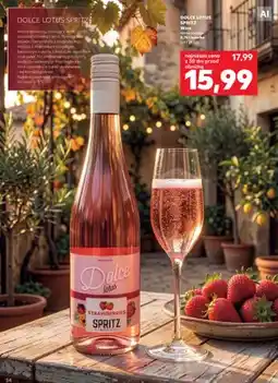 Kaufland Wino Dolce Lotus Spritz oferta