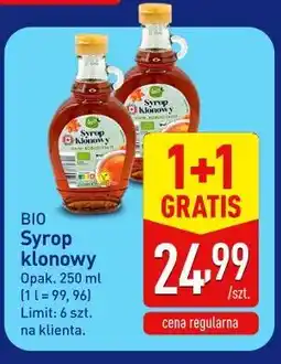 ALDI BIO Syrop klonowy oferta
