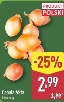ALDI Cebula żółta oferta