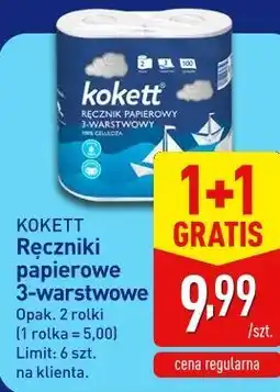 ALDI KOKETT Ręczniki papierowe 3-warstwowe oferta