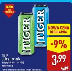 ALDI TIGER Juicy line mix oferta