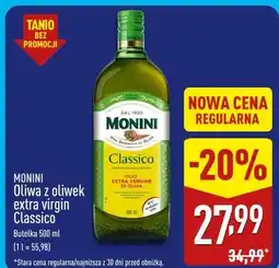 ALDI MONINI Oliwa z oliwek extra virgin Classico oferta