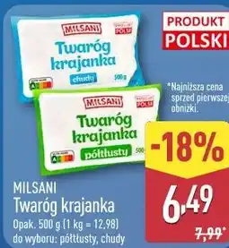ALDI Milsani Twaróg krajanka oferta