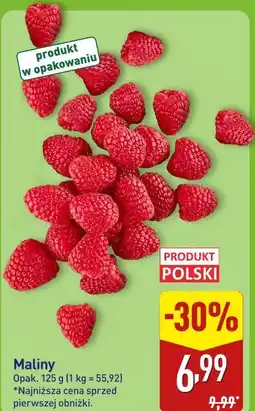 ALDI Maliny oferta