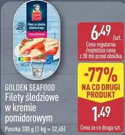 ALDI Golden Seafood Filety śledziowe w kremie pomidorowym oferta