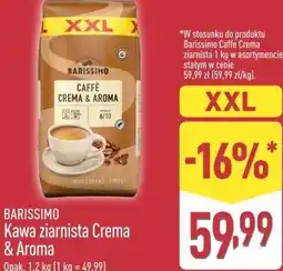 ALDI BARISSIMO Kawa ziarnista Crema & Aroma oferta