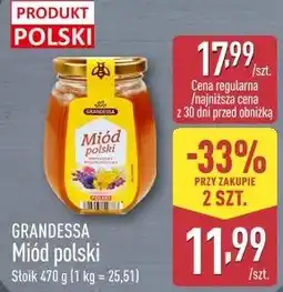 ALDI GRANDESSA Miód polski oferta