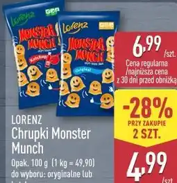 ALDI Lorenz Chrupki Monster Munch oferta
