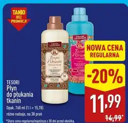 ALDI TESORI Płyn do płukania tkanin oferta