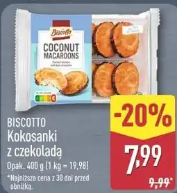 ALDI Biscotto Kokosanki z czekoladą oferta