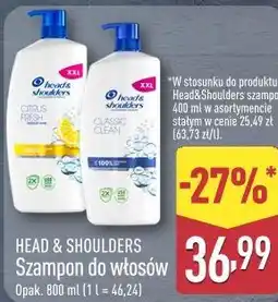 ALDI HEAD & SHOULDERS Szampon do włosów oferta