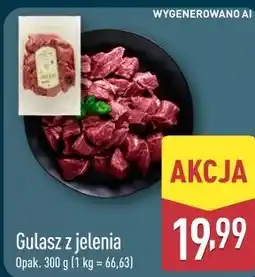 ALDI Gulasz z jelenia oferta