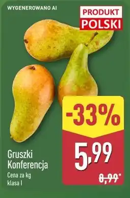 ALDI Gruszki Konferencja oferta