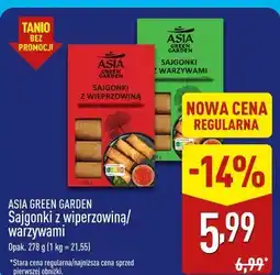 ALDI ASIA GREEN GARDEN Sajgonki z wieprzowiną/warzywami oferta