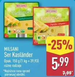 ALDI Milsani Ser Kasländer oferta