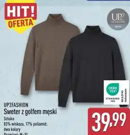 ALDI UP2FASHION Sweter z golfem męski oferta