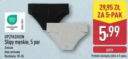 ALDI UP2FASHION Slipy męskie, 5 par oferta
