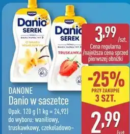 ALDI DANONE Danio w saszetce oferta