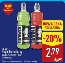 ALDI DR WITT Napój izotoniczny oferta
