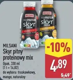 ALDI MILSANI Skyr pitny proteinowy mix oferta