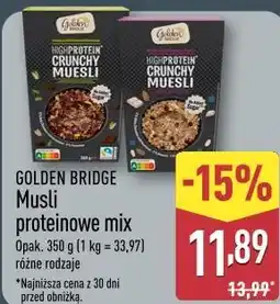 ALDI Golden Bridge Musli proteinowe mix oferta