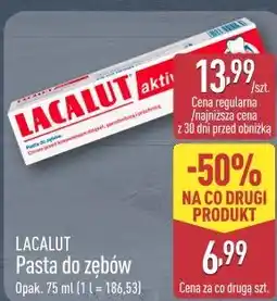ALDI LACALUT Pasta do zębów oferta