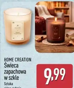 ALDI HOME CREATION Świeca zapachowa w szkle oferta