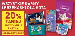 ALDI Karmy i przekąski dla kota Whiskas, Felix, One, Cachet oferta