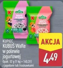 ALDI KUPIEC KUBUŚ Wafle w polewie jogurtowej oferta