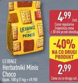 ALDI Leibniz Herbatniki Minis Choco oferta