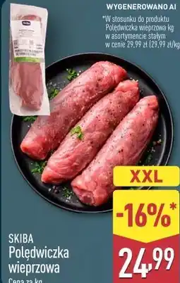 ALDI Skiba Polędwiczka wieprzowa oferta
