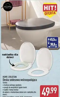 ALDI Deska sedesowa wolnoopadająca HOME CREATION oferta