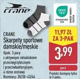 ALDI CRANE Skarpety sportowe damskie/męskie oferta
