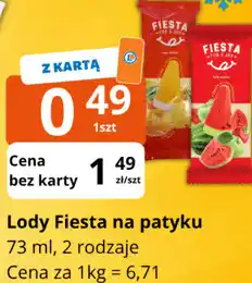 E.Leclerc Lody Fiesta na patyku oferta