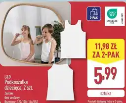 ALDI L&D Podkoszulka dziecięca, 2 szt oferta