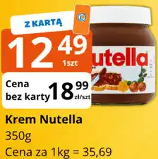 E.Leclerc Krem Nutella oferta