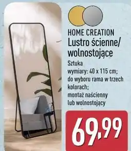 ALDI HOME CREATION Lustro ścienne/wolnostojące oferta