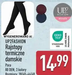 ALDI UP2FASHION Rajstopy termiczne damskie oferta