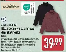 ALDI ADVENTURIDGE Bluza polarowa dzianinowa damska/męska oferta