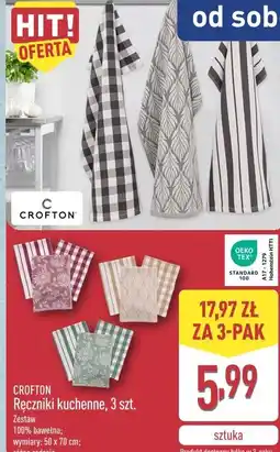 ALDI Crofton Ręczniki kuchenne, 3 szt oferta